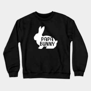 Papa Bunny Crewneck Sweatshirt